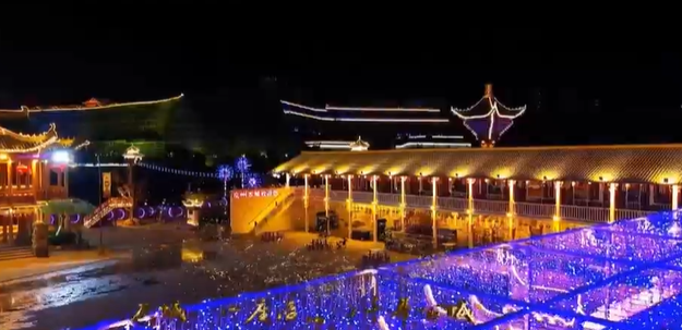 【網(wǎng)絡(luò)中國(guó)節(jié)·元宵】慶陽(yáng)夜景丨慶城，一座活著的千年古城