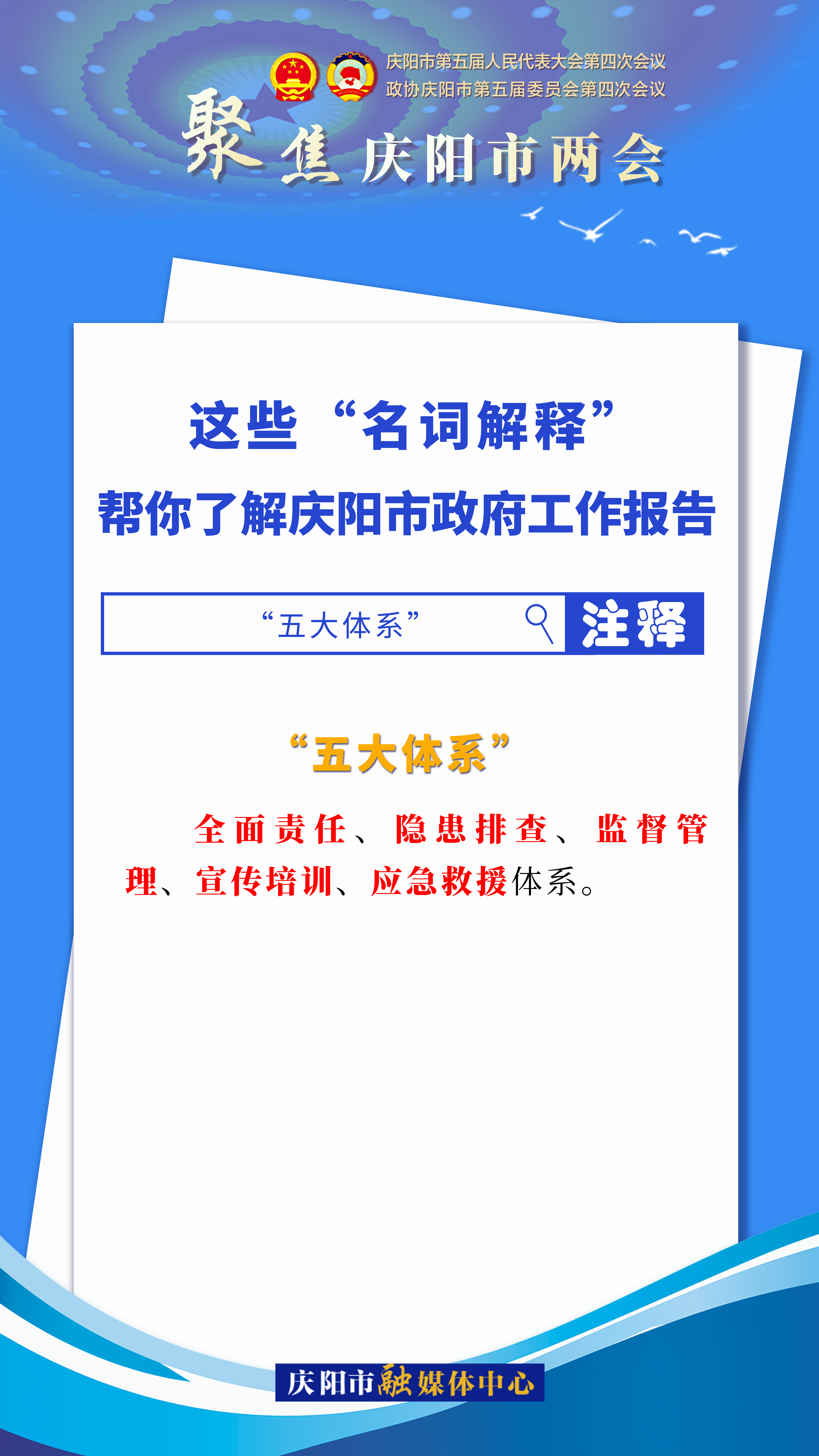海報(bào)｜這些“名詞解釋”，幫你了解慶陽市政府工作報(bào)告（6）