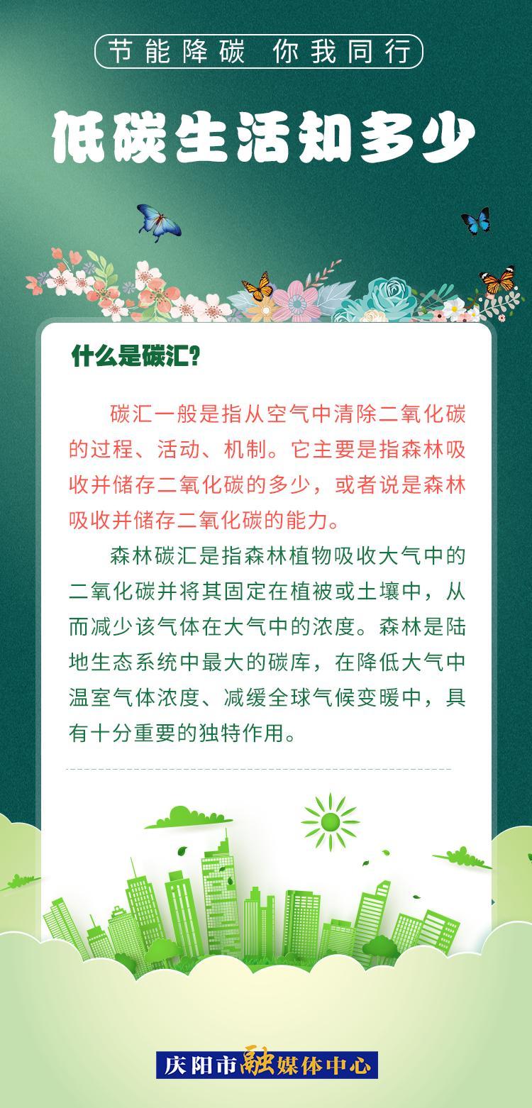 【節(jié)能降碳 你我同行】低碳生活知多少（5）：什么是碳匯？