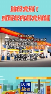 油價大漲！或現(xiàn)年內(nèi)最大漲幅