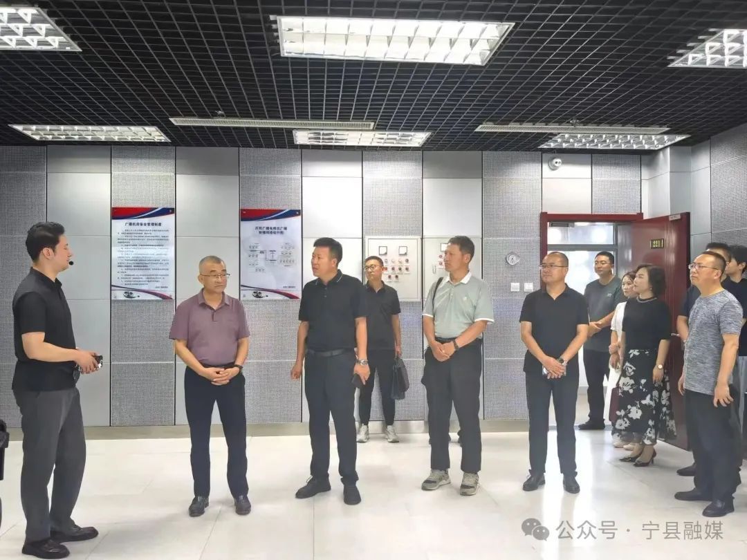 寧縣融媒體中心赴慶陽市融媒體中心交流學習